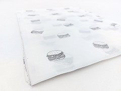 1743 - Ersatz papieren hamburger vellen 40 x 29 cm 