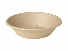 177000 - OP=OP Bagasse bowls 800 ml Duni (LAATSTE*)