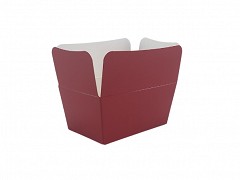 3367BR - Bonbondoosjes 250 gram BORDEAUX ROOD