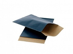 3091 - Papieren zakjes 12 x 19 cm Blauw