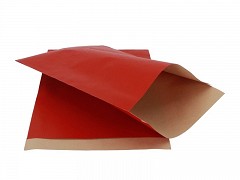 3099 - Papieren zakjes 17 x 25 cm Rood