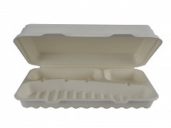 313.0020 - Suikerriet menuboxen 3 vaks XL 32,2 x 22,3 x 6,3 cm