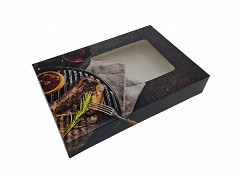 Cateringdozen 46 x 31 x 8 cm Noir