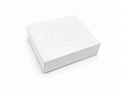 446.0005 - Gebaksdozen 19 x 19 x 5 cm Ivoor