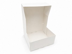 446.0003 - Gebaksdozen 21 x 21 x 9 cm Ivoor