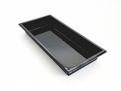 RPET 1-vaks trays 25 x 12 x 3 cm TapasSchaal