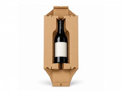 525.0080 - Honingraat verzenddozen tbv 1 fles