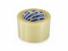 526.1014 - PP tape 75 mm x 66 mtr G-LABEL transparant