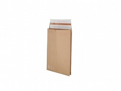 585054 - Gerecyclede papieren verzendzakken 25 + 5 x 35 cm