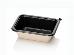 690968 - Ecolux maaltijdbakken 1-vaks 650 ml