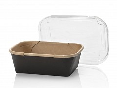 6910800 - PET deksels tbv Kraft PRIME-LINE saladebakjes 150 & 250 ml