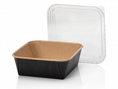 6917500 - PET deksels tbv Kraft PRIME-LINE bakken 1000 & 1320 ml