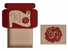 X9991630 - Brievenbusdozen A5 22 x 15,5 x 2,8 cm Sinterklaas