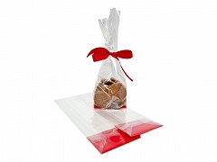 D299968 - PP blokbodemzakken 8 + 5 x 25 cm met inleg ROOD