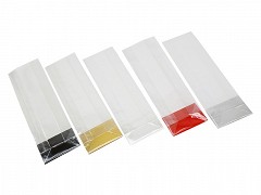 D299972 - PP blokbodemzakken 10 + 6 x 28 cm met inleg ZWART