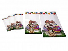 D299639 - PP blokbodemzakken 21 + 9 x 41 cm PAASHAAS