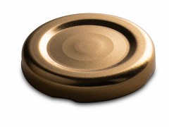 CA43-RTB-GOUD - Doppen metaal Ø 43 mm GOUD