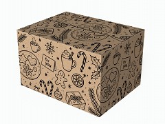 X92643 - Kerstpakketdozen 49 x 29 x 15 cm 