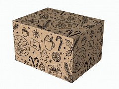 X92647 - Kerstpakketdozen 49 x 39 x 27 cm 