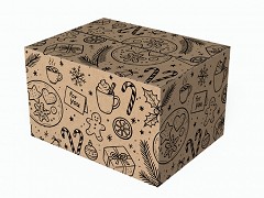 X92636 - Kerstpakketdozen 39 x 29 x 15 cm 