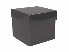 CHC750MZT - Geschenkdoosjes 750 gram MAT ZWART