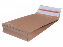 585058 - Gerecyclede kraft papieren verzendzakken 45 x 55 x 8 cm