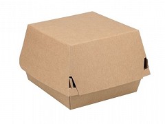 Kartonnen hamburgerboxen 14,5 x 14,5 x 8 cm