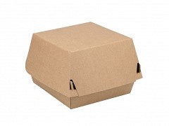 Kartonnen hamburgerboxen 12 x 12 x 8 cm