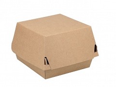 Kartonnen hamburgerboxen 13 x 13 x 9 cm