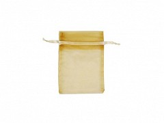 F0421 - Organza zakjes 10 x 15 cm GOUD