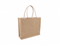 F0556 - Jute tassen 40 + 15 x 30 cm