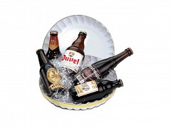 Fruitschalen met band rond 26