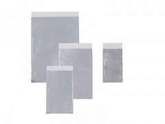 F0632 - Fourniturenzakjes 7 x 13 cm ZILVER