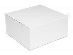 F0527 - Witte magneetdozen 14 x 14,5 x 5,7 cm