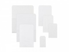 3050 - Fourniturenzakjes 13,5 x 18 cm WIT