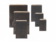 F0578 - Fourniturenzakjes 15 x 22 cm ZWART