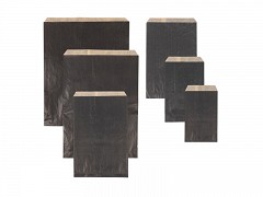 F0581 - Fourniturenzakjes 26 x 32 cm ZWART