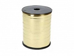 KRULMETAL06.10 - Krullint metallic goud 10 mm x 250 mtr