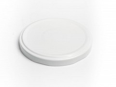 Deksels Ø 63 mm metaal WIT