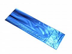 D299877 - OP=OP PP blokbodemzakken 10 + 6 x 30 cm METALLIC BLAUW