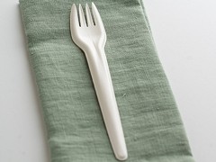 Papieren vorken 17 cm