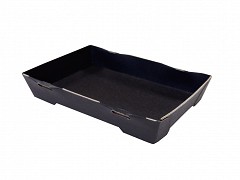 PAPTGB03 - Tray2Go trays 14,1x 9,2 x 2,2 cm BLACK
