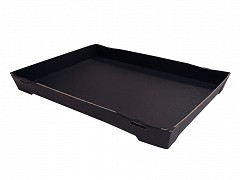 PAPTGB07 - Tray2Go trays 23,5 x 16,5 x 2,2 cm BLACK