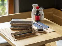 PAP5TGL02 - RPET deksels tbv Tray2Go trays 19,6 x 6,6 x 2 cm