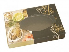 Cateringdozen 55 x 37,6 x 8 cm Parelmoer