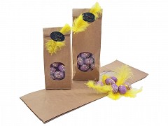 D299056 - Papieren blokbodemzakken met venster 13 + 7 x 36 cm