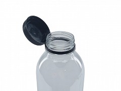 PF1000HDZW - RPET flessen 1000 ml incl. doppen