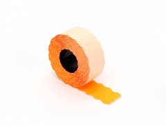 Q842.614 - Prijsetiketten 26 x 12 mm ORANJE