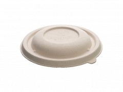 PUL52016PUL - Bagasse deksels tbv Buddha bowls 375 & 500 ml