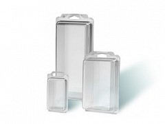 BLI-211 - PVC blisterverpakking met eurolock 89 x 238 x 55 mm